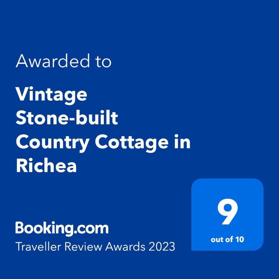 Vintage Stone-Built Country Cottage In Richea Kouloureika Eksteriør bilde